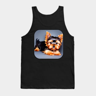 Yorkshire Terrier Puppy Tank Top